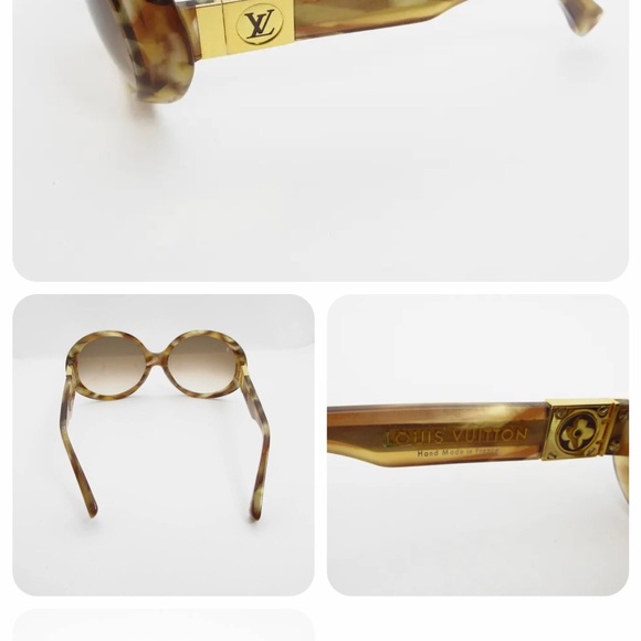 Auth LOUIS VUITTON Suspense Z0161E Sunglasses Brown - Picture 5 of 6